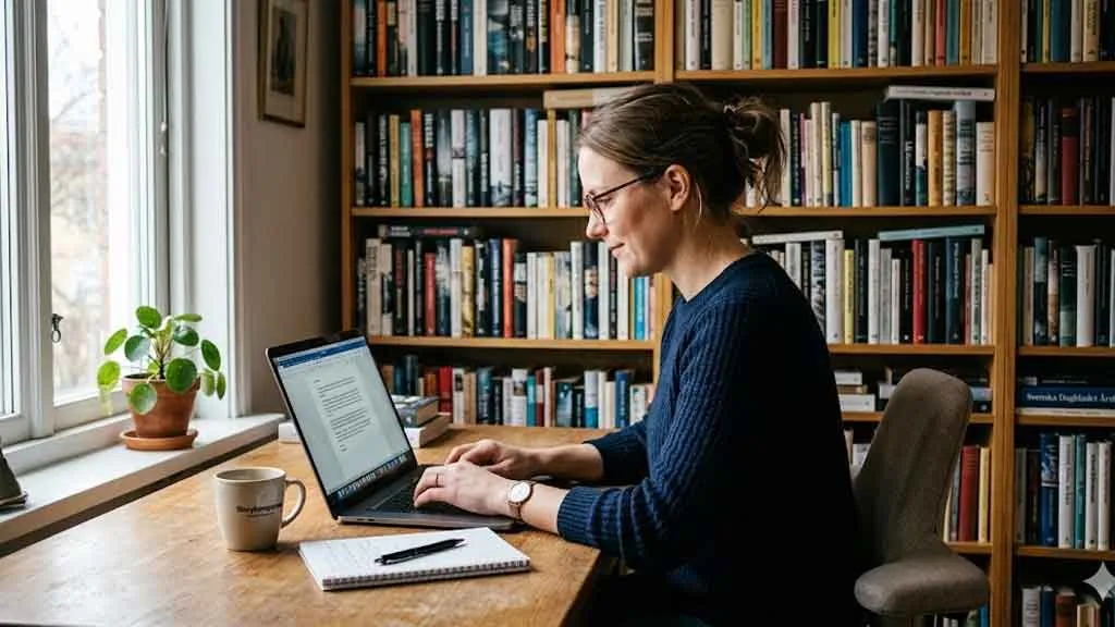 Young Writer - AI generated
